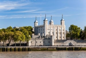 London: Tower of London Beefeater Velkommen og kronjuveler