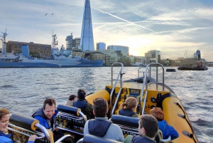 Londen: RIB-straal van Tower Pier