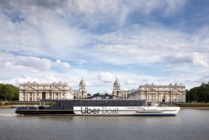 Londen: Uber Boat 1-Daagse Hop-on-hop-off-boot en Cable Car Tickets