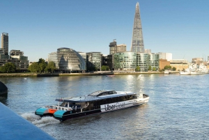 Londyn: Uber Boat by Thames Clippers bilet powrotny na rzekę