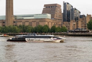 Лондон: одиночная поездка на лодке Uber и лондонская канатная дорога