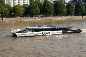 Londyn: Pojedynczy przejazd łodzią Uber i kolejka linowa w Londynie