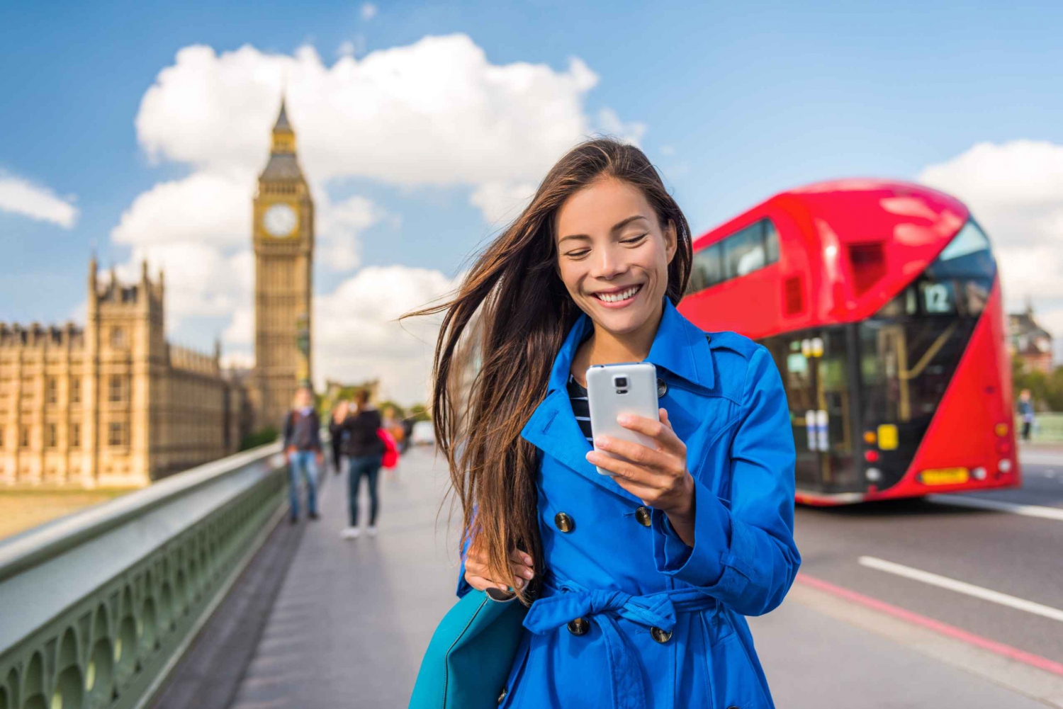 Londyn: Nielimitowany Internet w Wielkiej Brytanii z mobilną transmisją danych eSIM