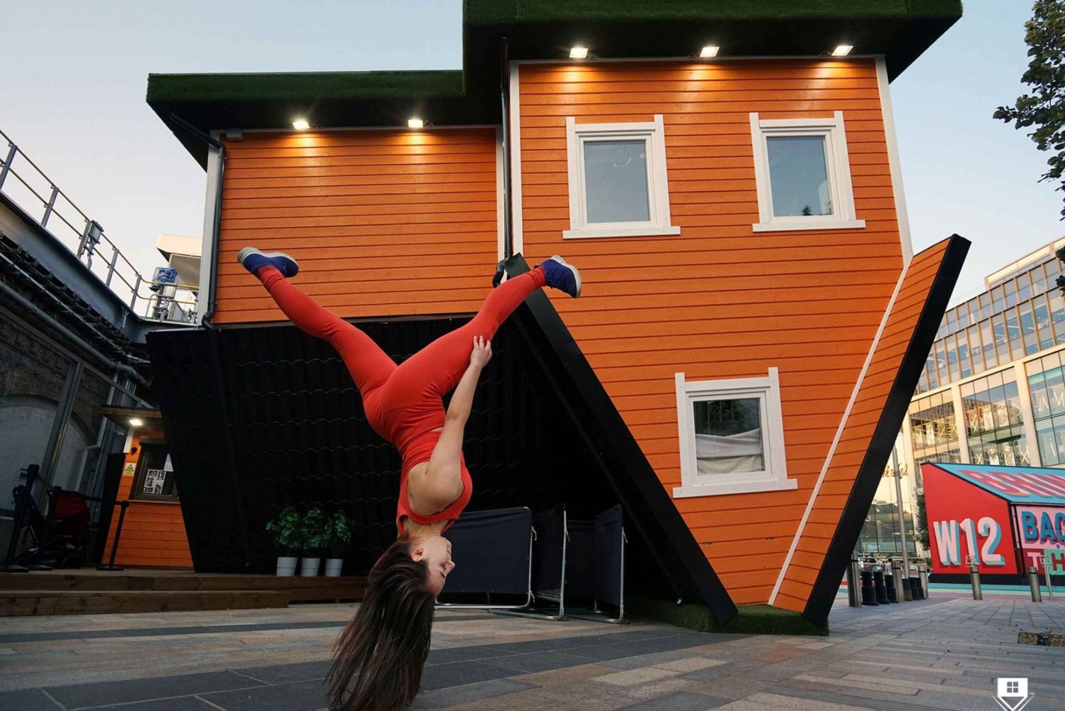 London: Upside Down House Westfield White City Entry Ticket in London