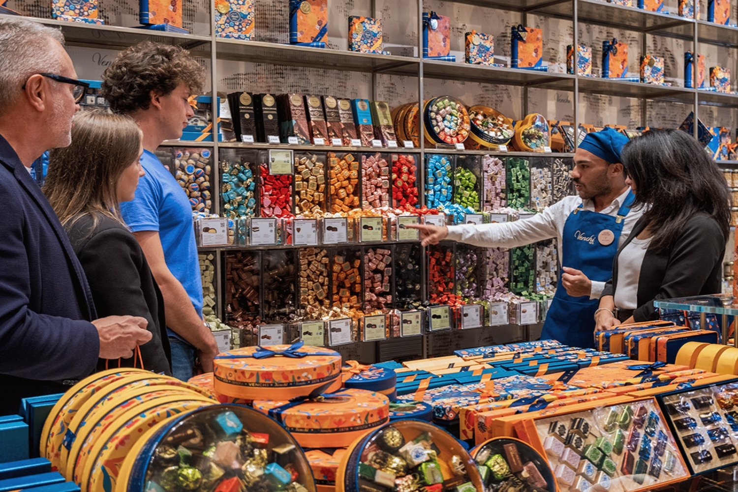 London: Venchi chokladprovning i Piccadilly