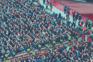 Lontoo: West Ham Unitedin jalkapallo-ottelu Lontoon stadionilla