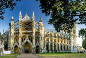 London: Westminster Abbey og vagtskifte i London