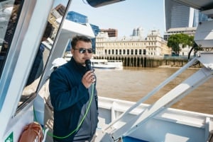 London: Bådtur på Themsen fra Westminster til Greenwich