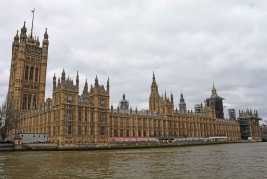 London: Westminster till Hampton Court kryssning på Themsen
