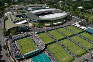 Londres: Clube de tênis de Wimbledon e excursão a pé por Westminster