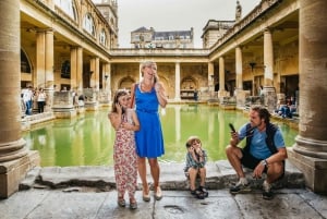 London: Windsor, Stonehenge, Bath og romerske bade dagstur