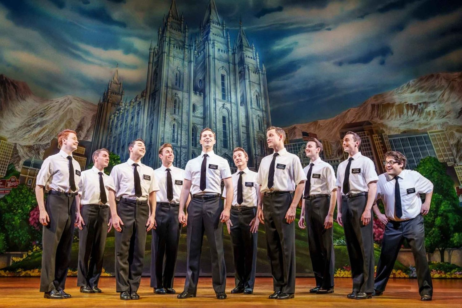 Londons West End: Ticket für „The Book of Mormon“