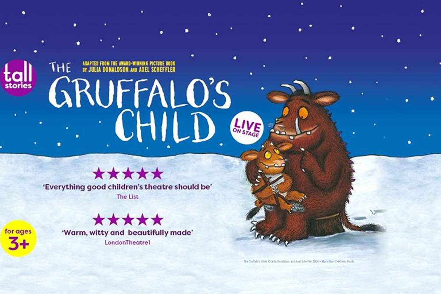 Londen: ticket voor The Gruffalo's Child