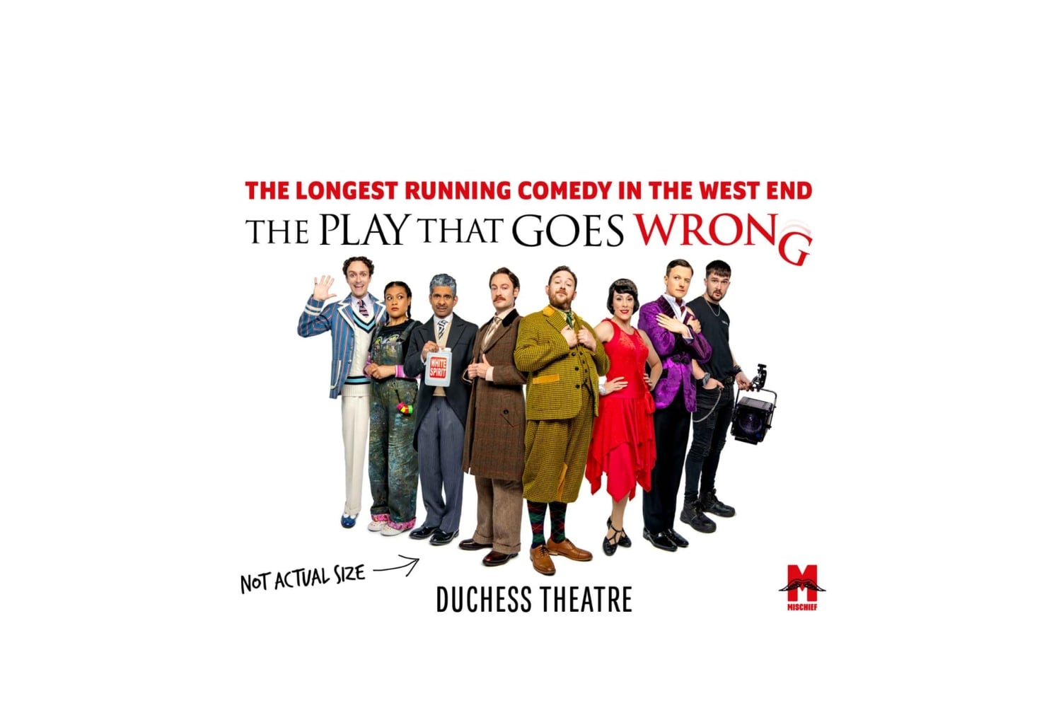 Londons West End: Ticket für The Play That Goes Wrong