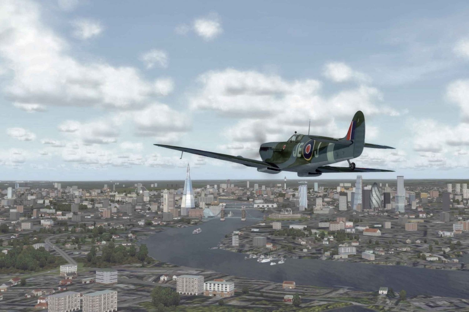 Maidenhead: Flygupplevelse med Spitfire-simulator