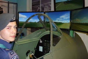 Maidenhead: Flygupplevelse med Spitfire-simulator