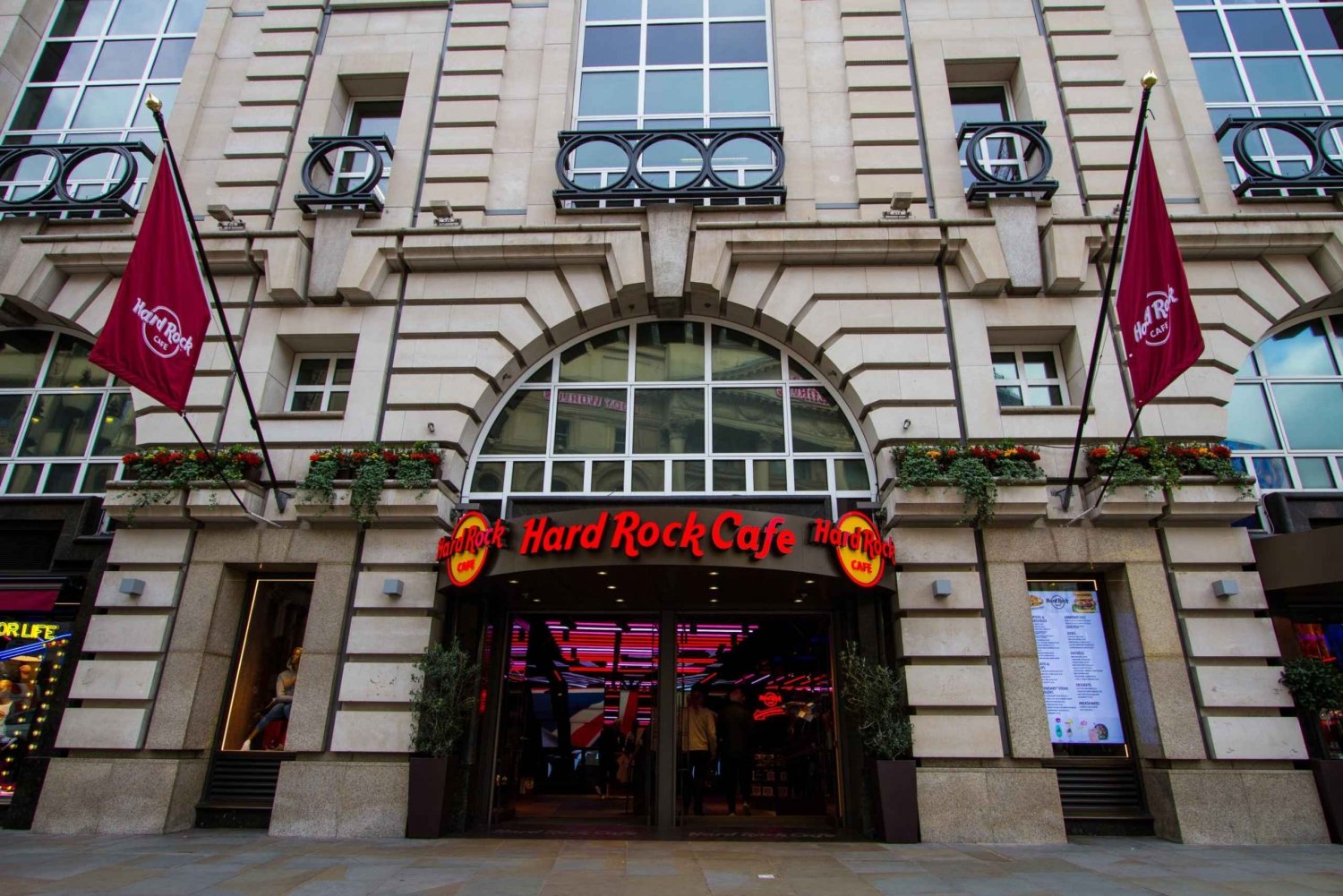 Picadilly Circus: Hard Rock Cafe Set Menu Lunch eller middag