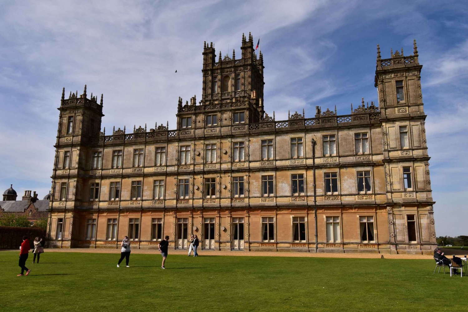 Tour privado de un día por Downton Abbey, con comida en un pub