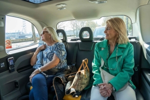 Prywatna wycieczka czarną taksówką po miejscach filmowania Teda Lasso