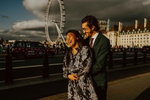 Christmas in London Romantic Photoshoot In Iconic Landmarks