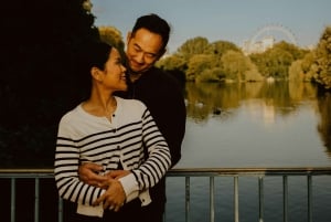 Christmas in London Romantic Photoshoot In Iconic Landmarks