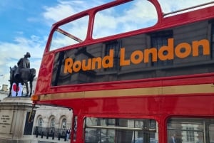 London: Guided Sightseeing Tour on a Vintage Open-Top Bus