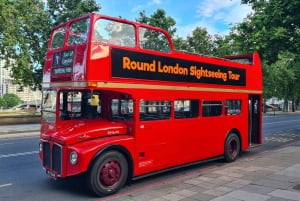 London: Guided Sightseeing Tour on a Vintage Open-Top Bus