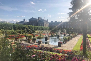 London: Rundvisning på Kensington Palace, vagtskifte og eftermiddagste