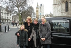 Royal London Private Full-Day Sightseeing Tour en taxi noir