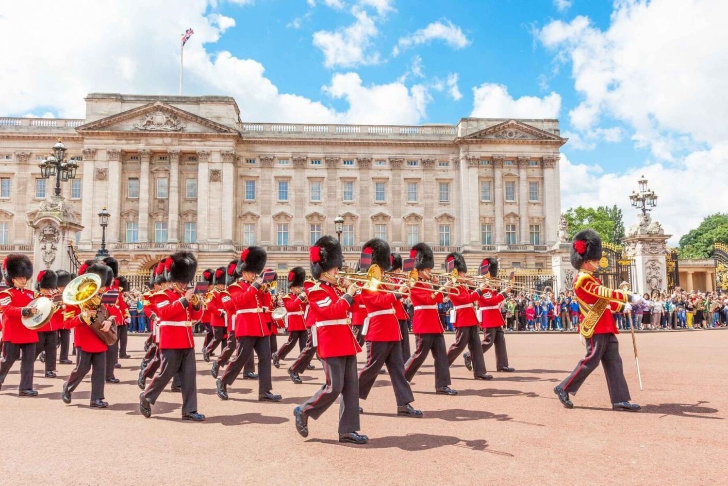 Visite royale de Londres, y compris le palais de Buckingham et la relève de la garde