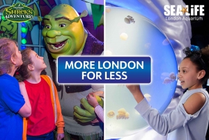 SEA LIFE London & DreamWorks Shrek's Adventure: Combo Ticket