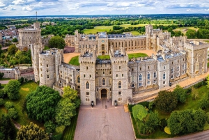 De Southampton à Londres via Windsor Castle (véhicule privé)