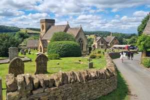 Stratford Upon Avon: Transfer till London via Cotswolds