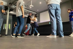 Swing dancing class with London locals