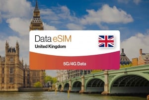 United Kingdom (UK): Tourist eSIM Data Plan