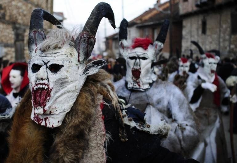 Scary pagan masks,  millennia long tradition (Photo by: Mun. of Vevcani)