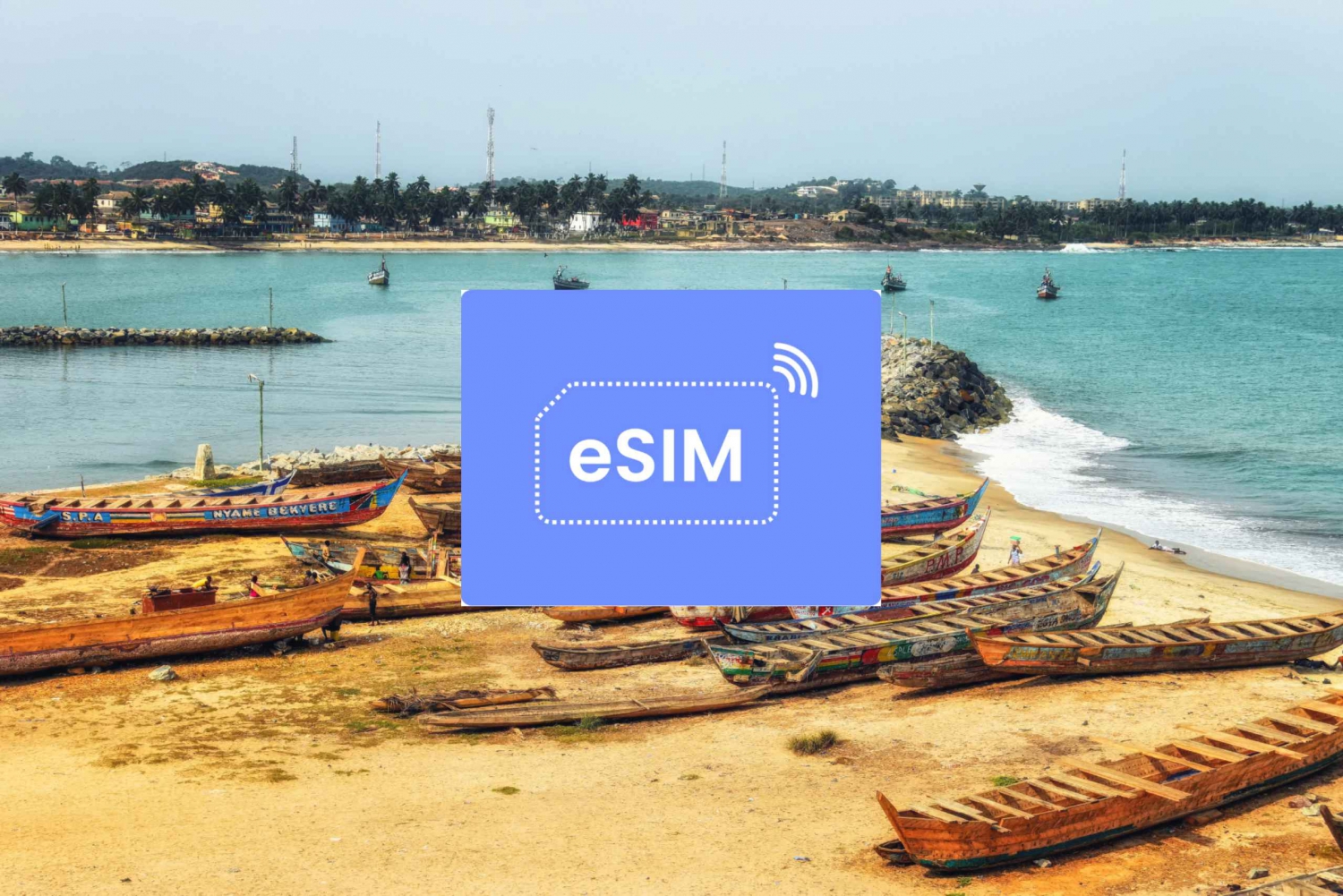 Accra: Ghana eSIM Roaming Mobile Data Plan