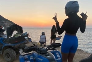 Agia Pelagia: Sunset Quad Tour & Ghost Town Visit