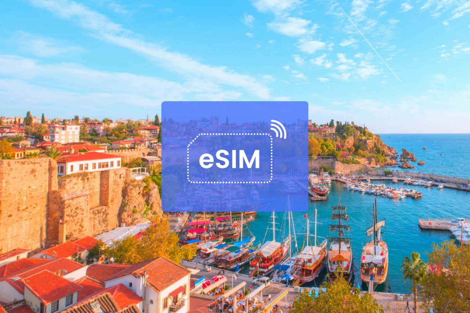Antalya: Turkey (Turkiye)/ Europe eSIM Roaming Mobile Data