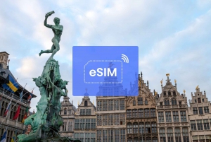 Antwerp: Belgium/ Europe eSIM Roaming Mobile Data Plan