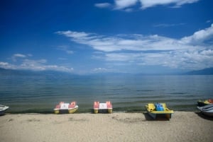 Around the lake Albania from Ohrid.