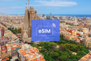 Barcelona: Spain/ Europe eSIM Roaming Mobile Data Plan