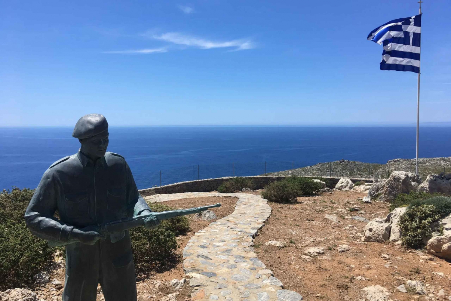 Excursão privada de 4 dias pela história da guerra da 2ª Guerra Mundial na Batalha de Creta