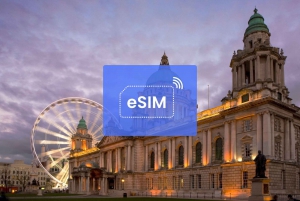 Belfast: UK/ Europe eSIM Roaming Mobile Data Plan