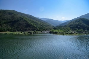 Bigorski Monastery and Duff Waterfalls from Ohrid