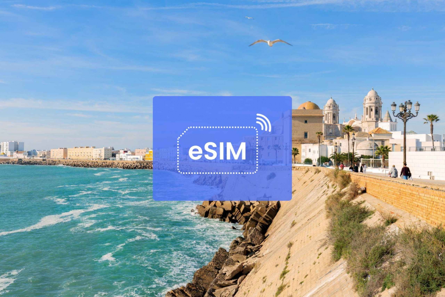 Cadiz: Spain/ Europe eSIM Roaming Mobile Data Plan