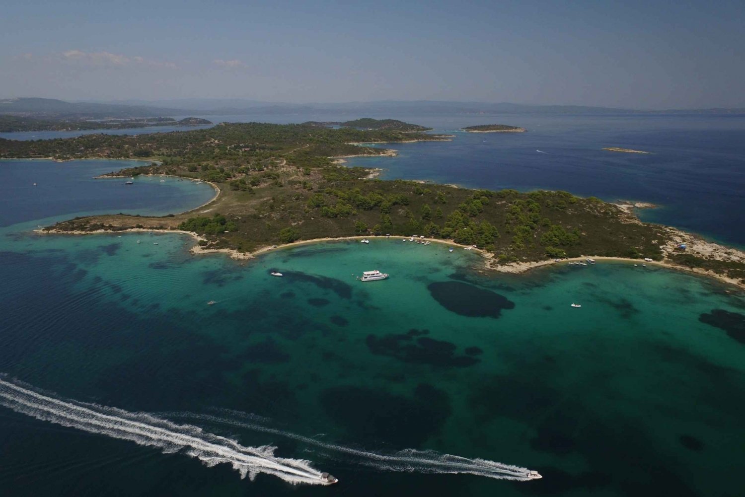 Chalkidiki: Lunch Cruise to Blue Lagoon & Vourvourou's Islet