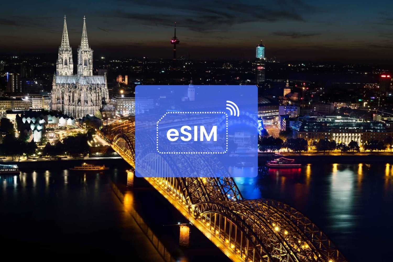 Cologne: Germany/ Europe eSIM Roaming Mobile Data Plan