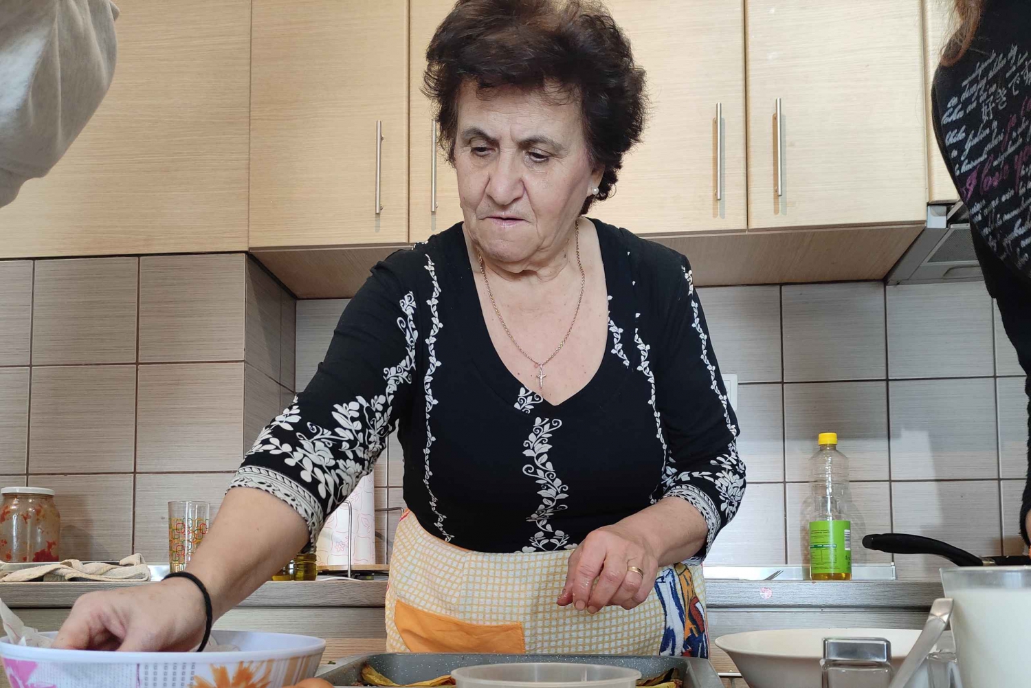 Thessaloniki: Matlagning och matupplevelse med grekisk familj