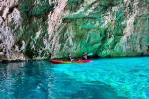 Cova dels Orguens: Kajak- og snorkeltur til udforskning af huler